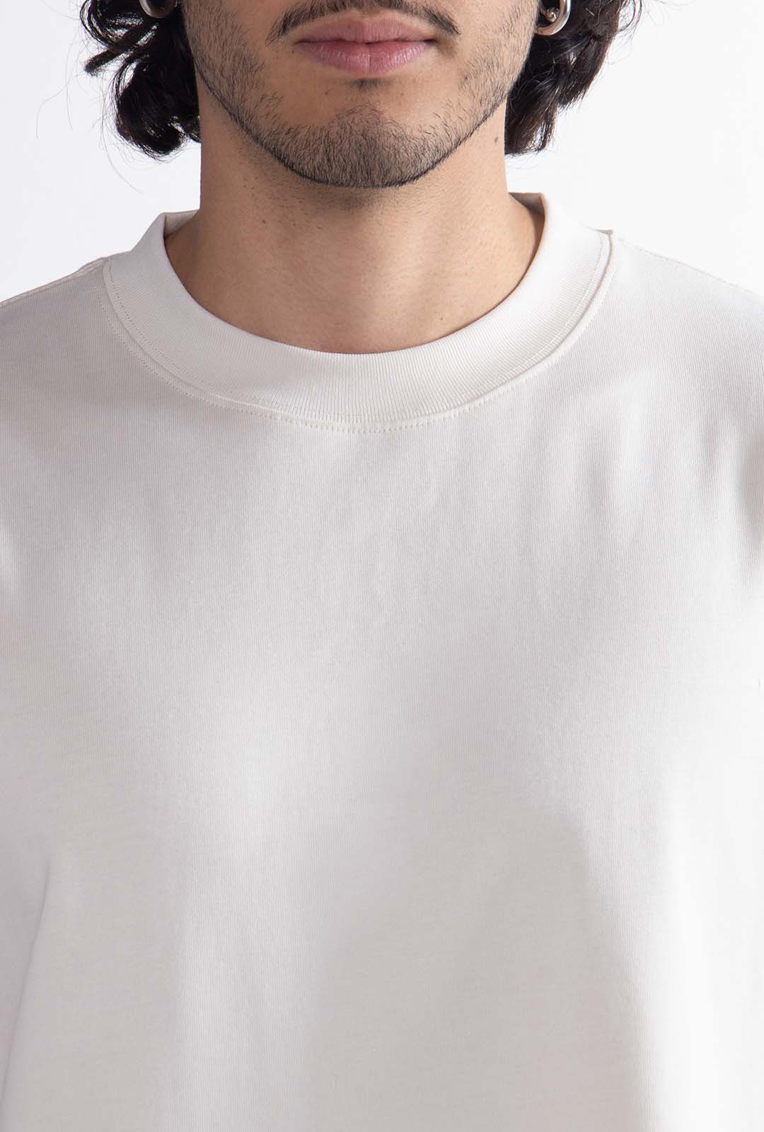 Playera Semi Oversize OFF White Gramaje 305