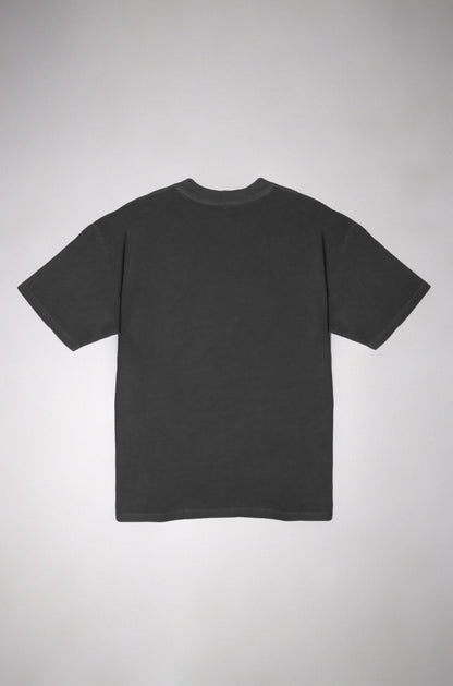 Oversized T-shirt in washed grey, weight 260