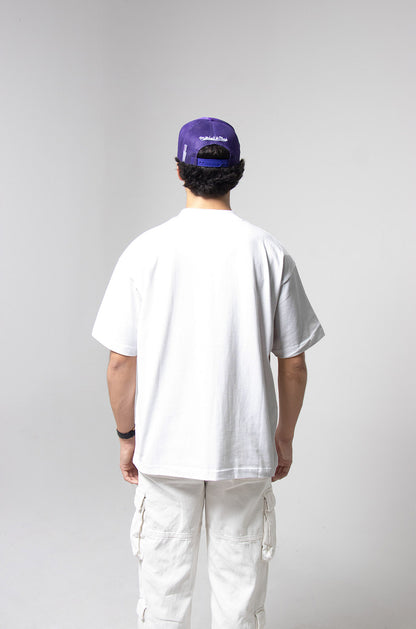 White Oversize T-shirt Weight 245