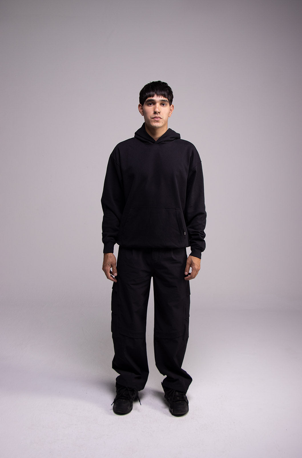 Hoodie French Terry 420gsm Negra