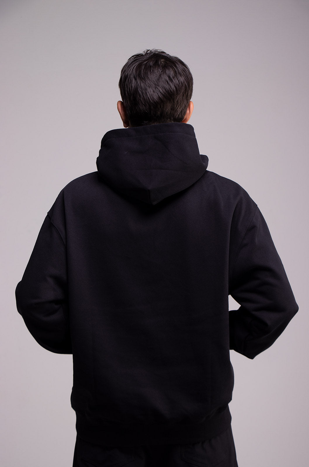 Hoodie French Terry 420gsm Negra
