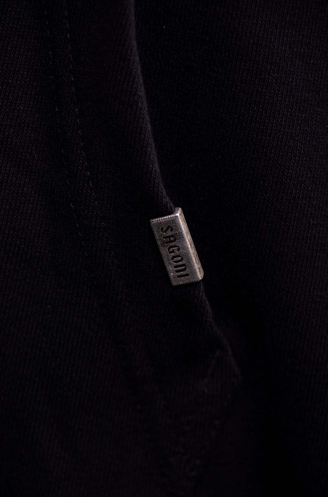 Hoodie French Terry 420gsm Negra