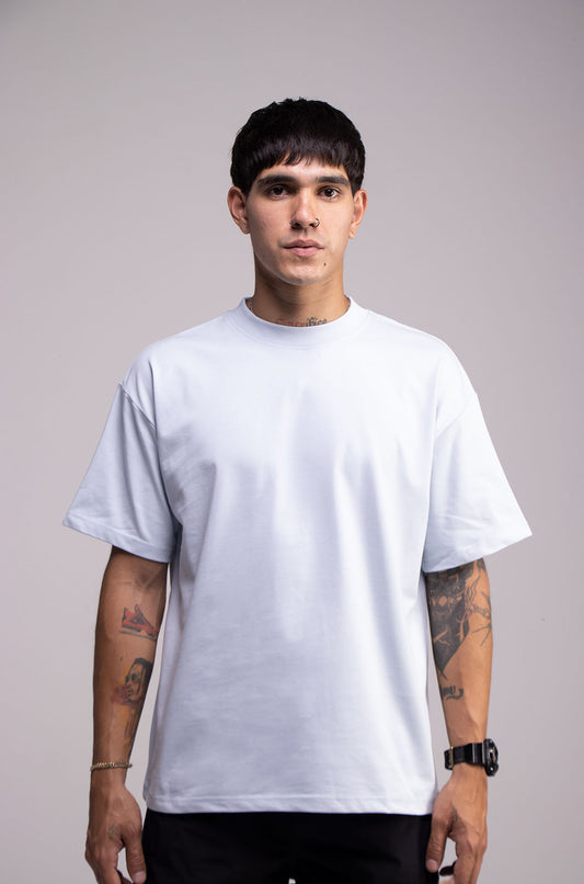 Black Semi Oversize T-shirt Weight 280