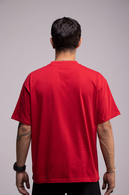 Black Semi Oversize T-shirt Weight 280