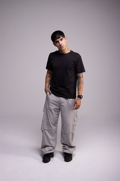 Nylon Pants Gris
