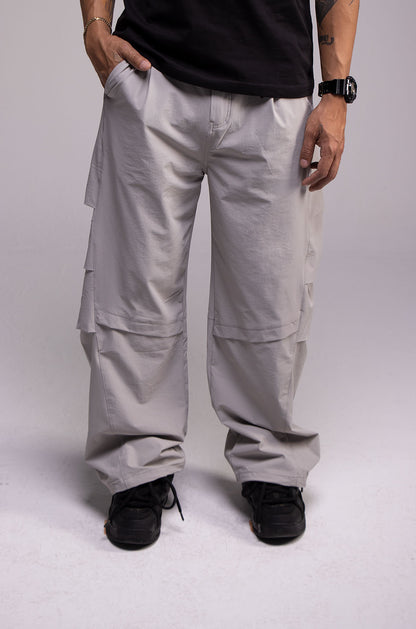 Nylon Pants Gris
