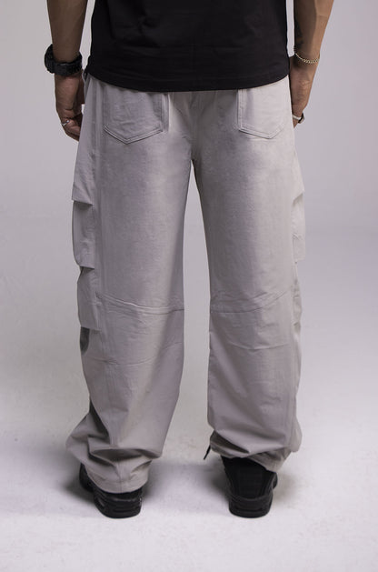 Nylon Pants Gris