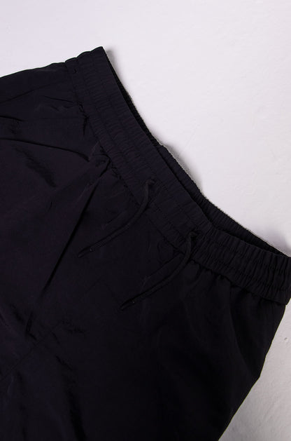 Nylon Cargo Pants Negro
