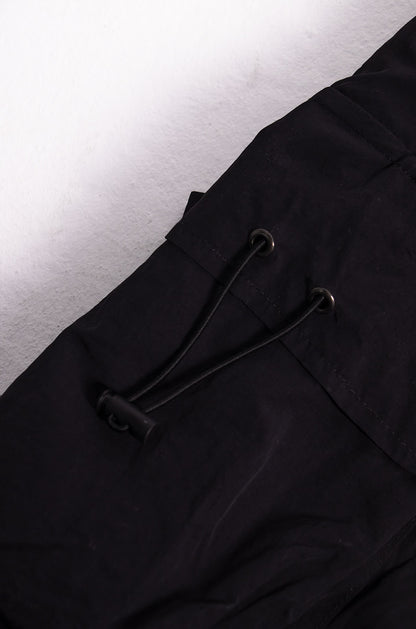 Nylon Cargo Pants Negro