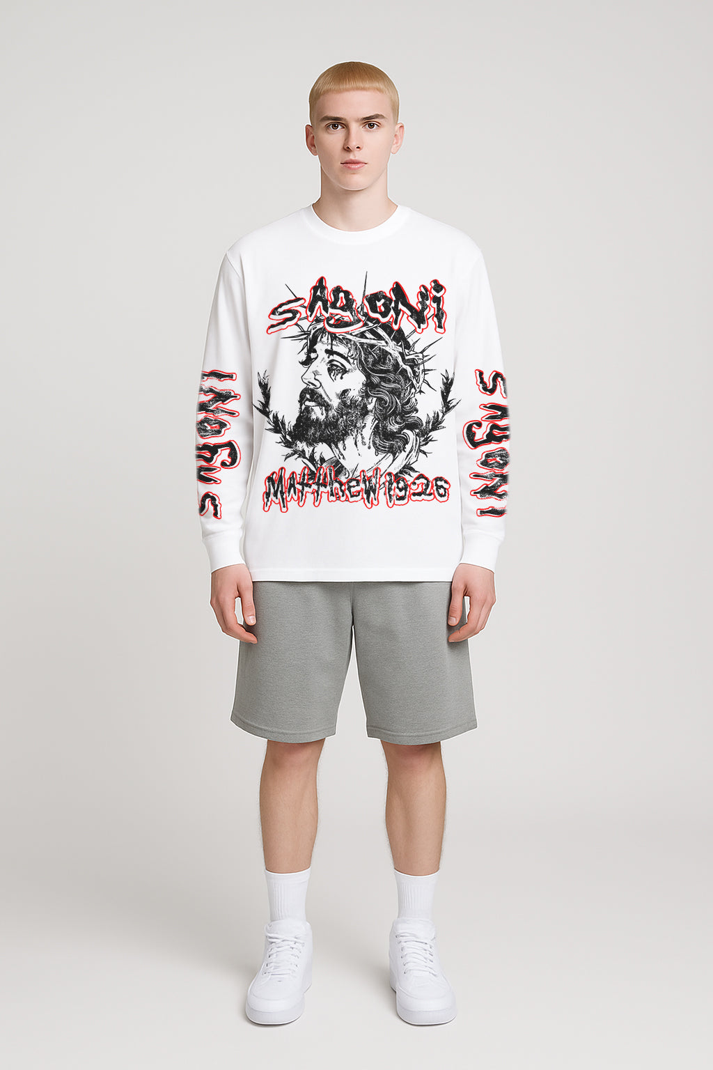 Playera Manga Larga 245 GSM Divine