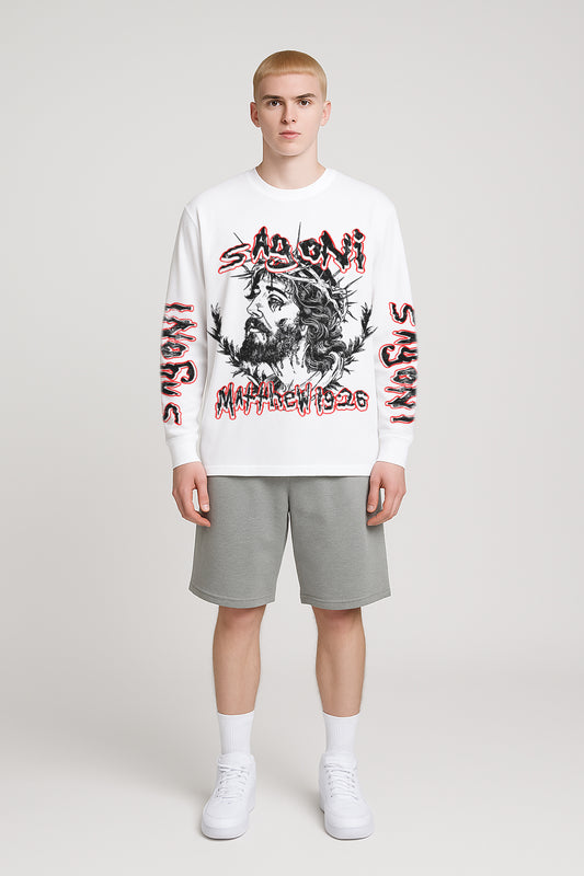 Playera Manga Larga 245 GSM Divine