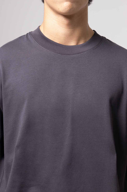 Black Semi Oversize T-shirt Weight 280