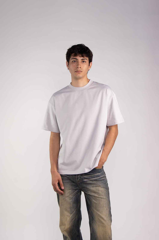 Black Semi Oversize T-shirt Weight 280