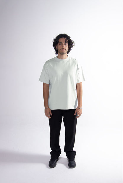 Playera Semi Oversize White Ice Gramaje 305