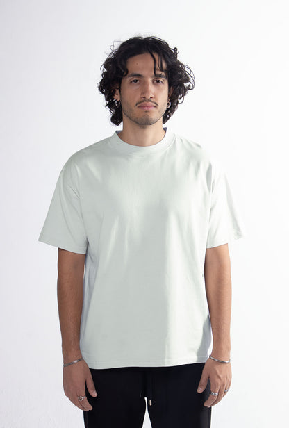 Playera Semi Oversize White Ice Gramaje 305