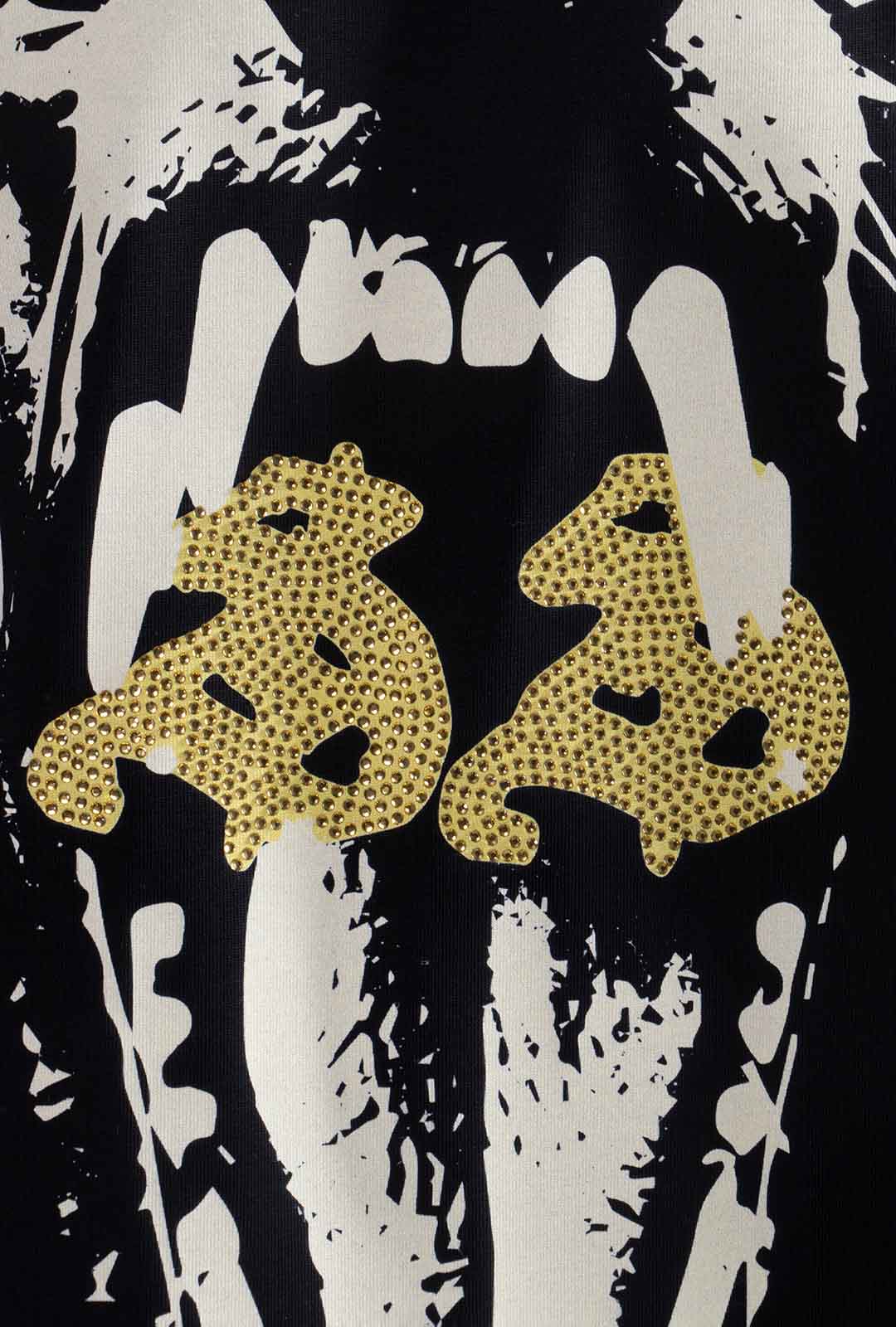 Playera "Ethernal Hunger" 305 Gsm Negra