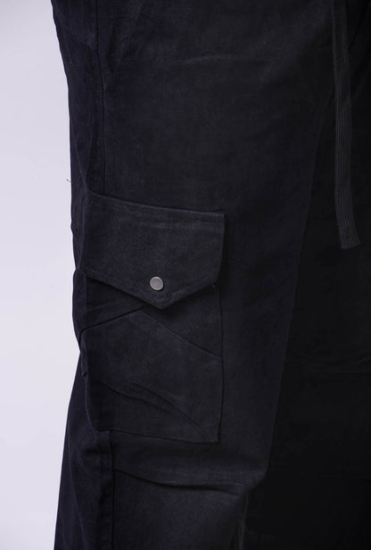 Black Stone Cargo Jeans