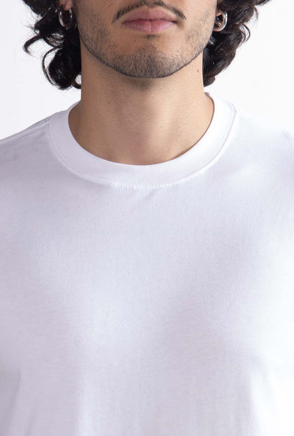 Playera Blanca Slim Fit 200 GSM
